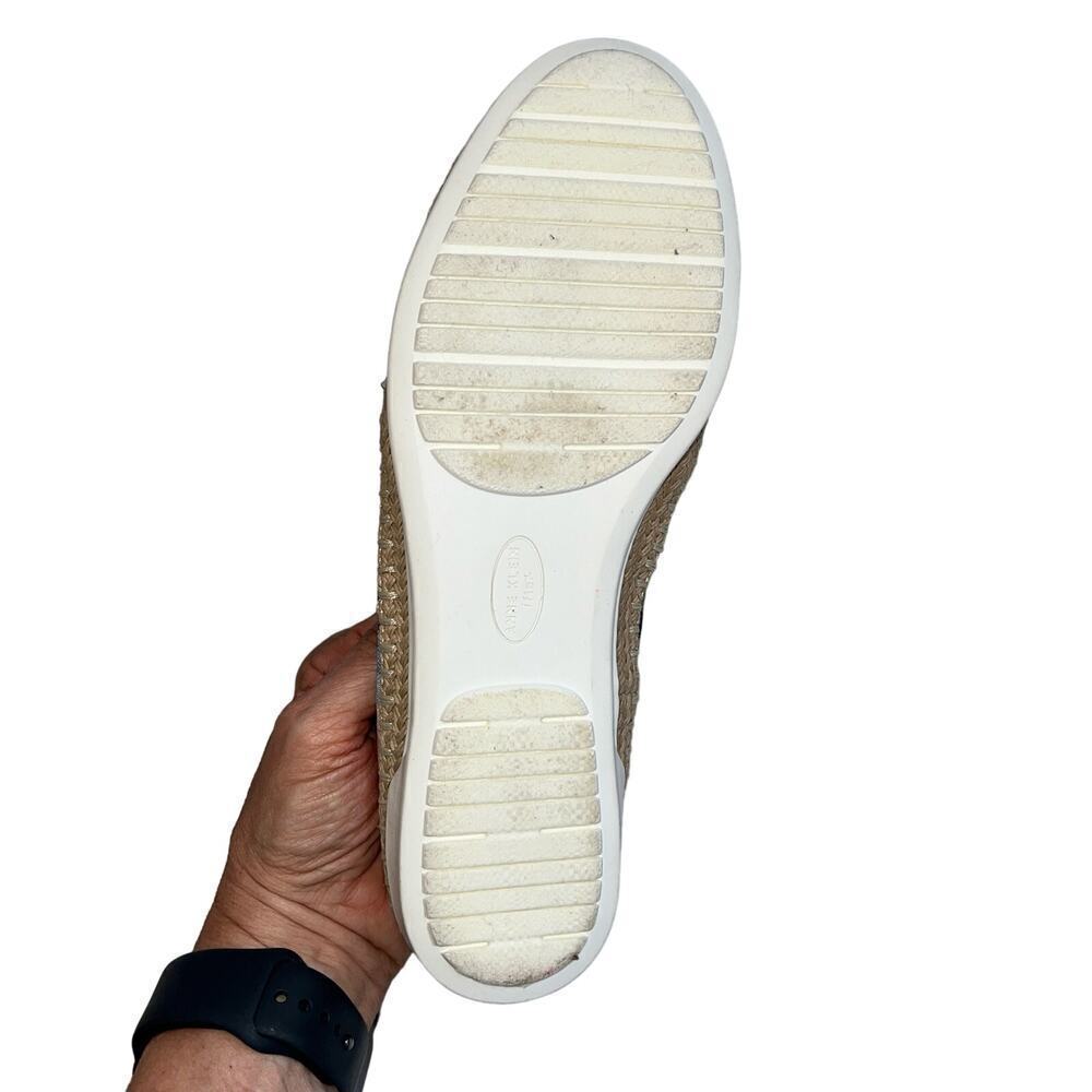 Anne Klein Zamina Pastel Stripe Canvas Espadrille Loafer Shoes Size 9.5 AK193032 - Picture 7 of 12